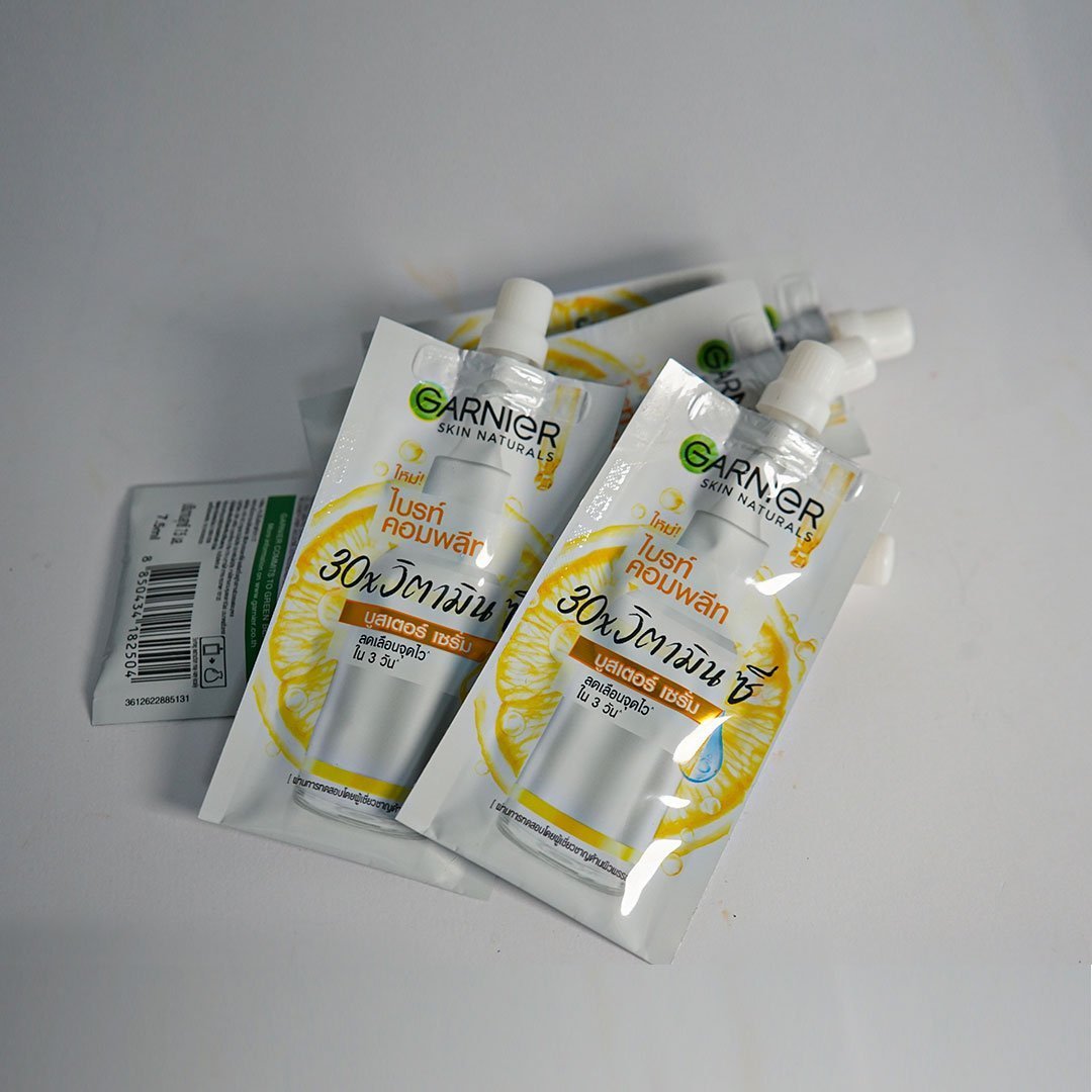 فيتامين سي سوبر للبشرة من غارنييه 6 قطع - 7.5 مل